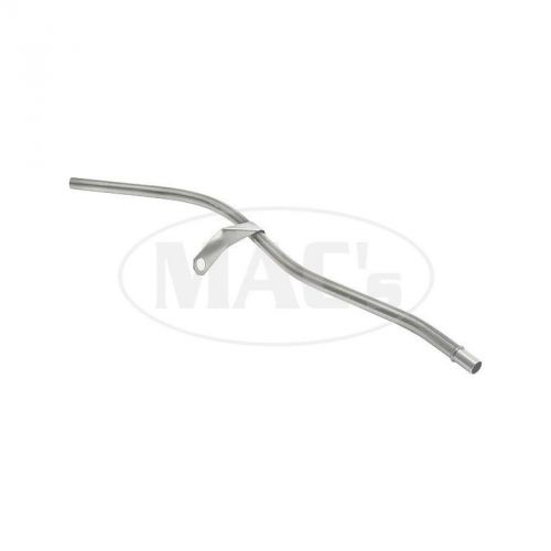 Ford thunderbird oil dipstick tube, includes bracket, 1955-57