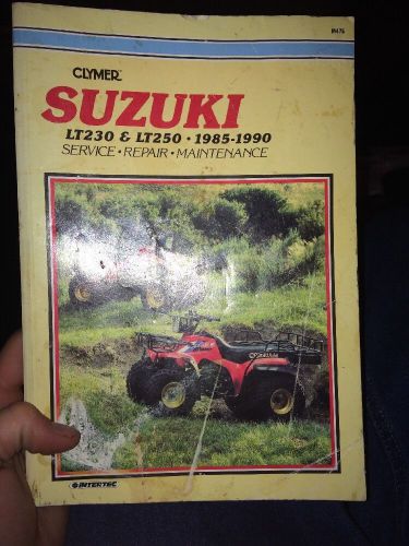 Suzuki lt230, lt250 repair manual 1985-1990