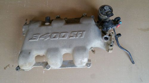 00 01 02 03 04 05 impala grand am intake manifold gm 3.4l upper with egr &amp; map