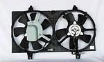 Tyc 620020 radiator and condenser fan assembly