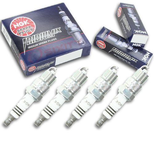 4pcs 78-86 omc 4.3l stinger ngk iridium ix spark plugs stern drive kit set bi