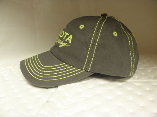 Contrast stitch cap