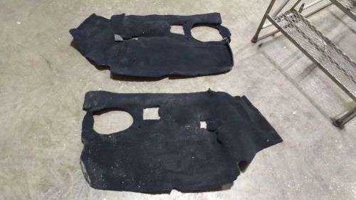 Corvette c4 convertible rear carpet panel 1994 1995 1996