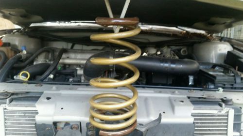 Tein gold coilover spring. show car hood prop, decor item, etc.