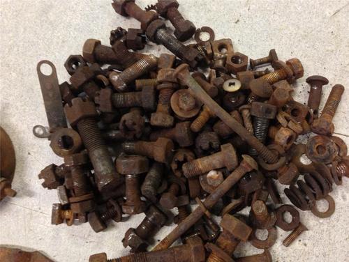 1926 1927 ford model t tudor coupe misc "small part & bolt" grab bag