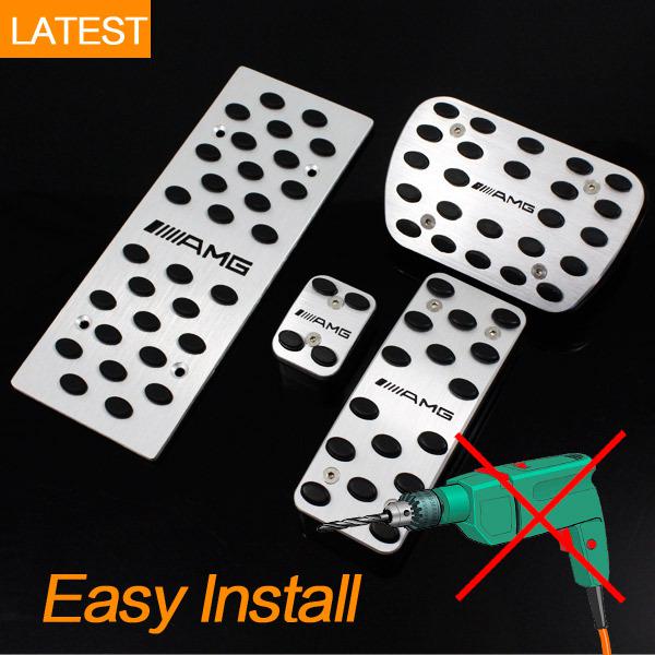 Sport fuel brake foot at pedals pads for benz w124 w140 w163 w164 w170 w176 w251