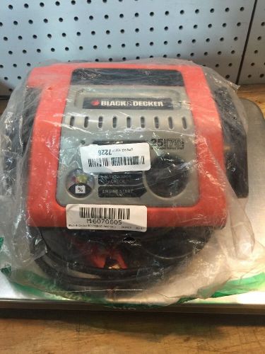 Black &amp; decker bcs25eb 25a battery charger w/75 amp engine start