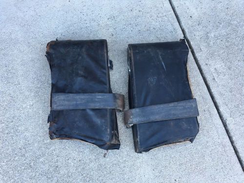 1966-1967 impala ss rear seat filler panels &amp; armrests