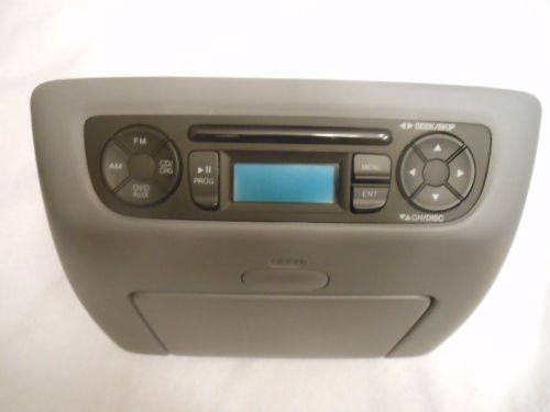 2005 2006 acura mdx dvd player grey gray overhead mounted