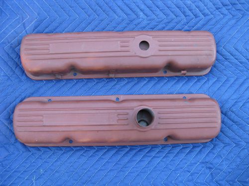 1961 1962 1963 oldsmobile 215 rocket v-8 valve covers  very nice original parts