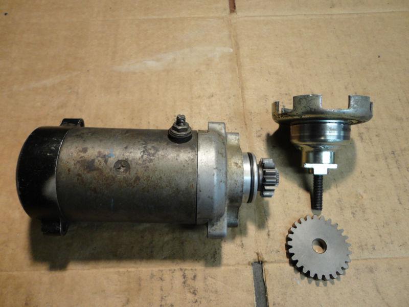 85-86 honda trx125 starter assembly pullstart catch 125m