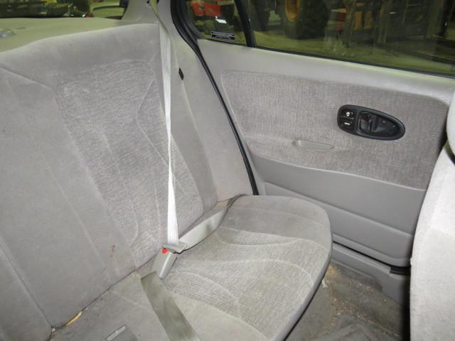 2002 saturn s series sedan rear seat belt & retractor only lh driver gray