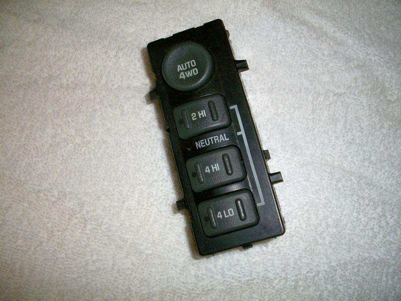 1999 - 2002 chevy gmc sierra silverado tahoe yukon 4x4 dash switch