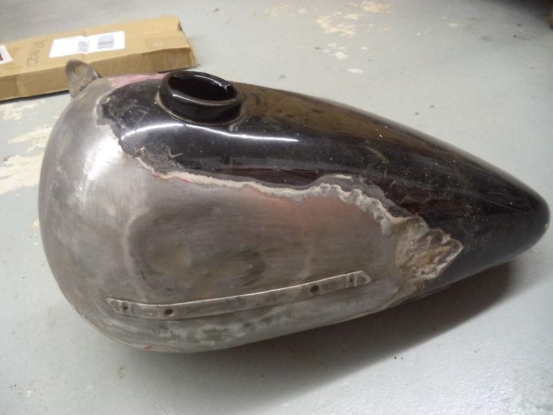 1963 - '65 original harley right shift oil tank servicar flathead 45 gas vintage