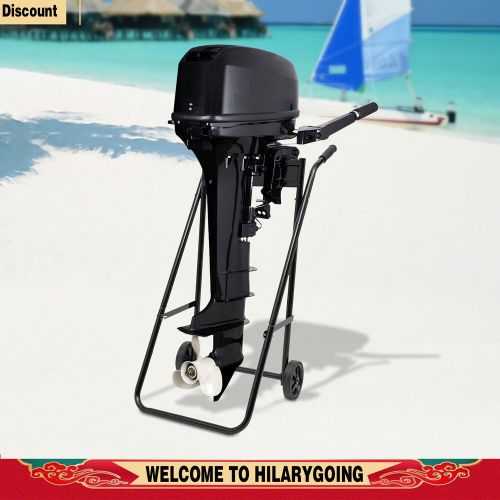 Heavy duty outboard boat motor stand carrier cart dolly trolley transport cart