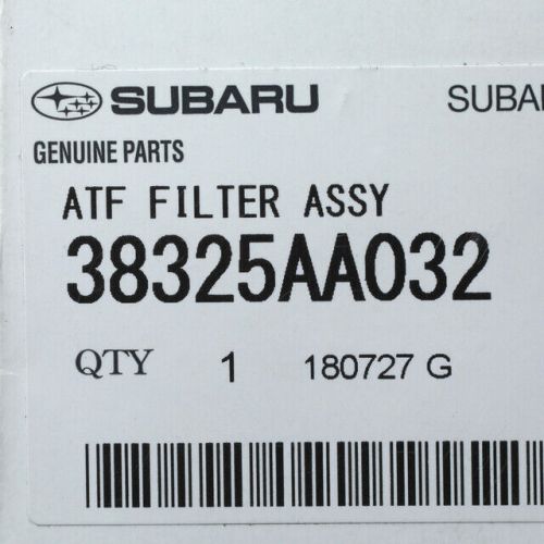 Oem new 1999-2011 subaru b9 tribeca  auto transmission fluid filter 38325aa032