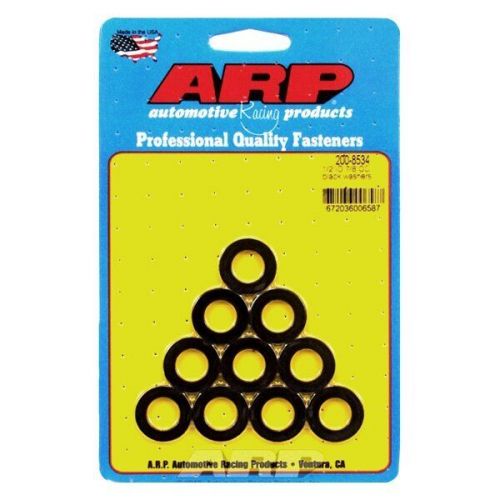 Arp 200-8534 - 1/2&#034; x 0.875&#034; sae steel black oxide plain washers (10 pieces)