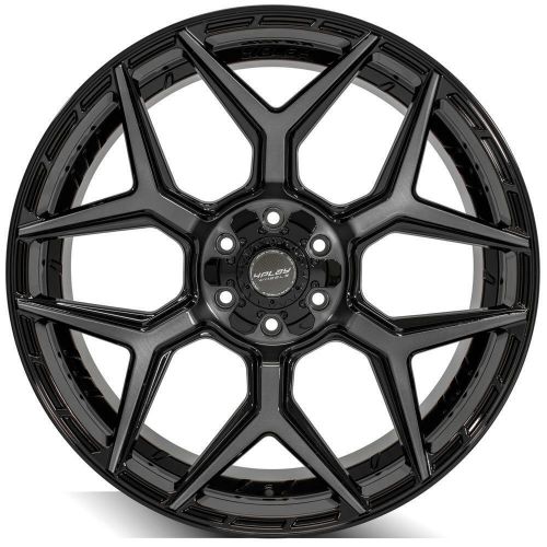 4play 4p06-24100-6d55-18bbt gen3 4p06 24x10 6x135mm &amp; 6x5.5&#034;+18et in brushed blk