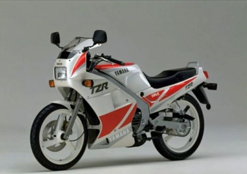 Tzr125 paintwork decal kit (red/white version) 1990 model