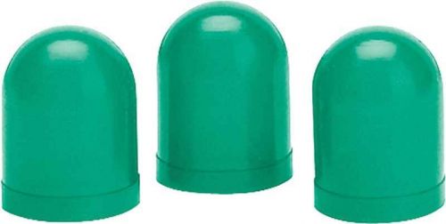 Green auto meter 3 piece light bulb cover set