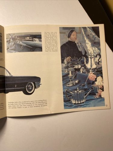 Vtg 1962 cadillac coupe sedan car brochure sales dealer car show enthusiast