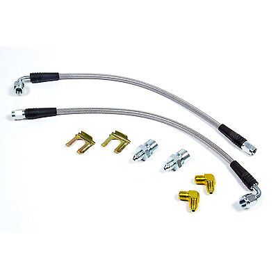 Wilwood flexline kit 70-81 gm front w/90 deg hose end 220-10509