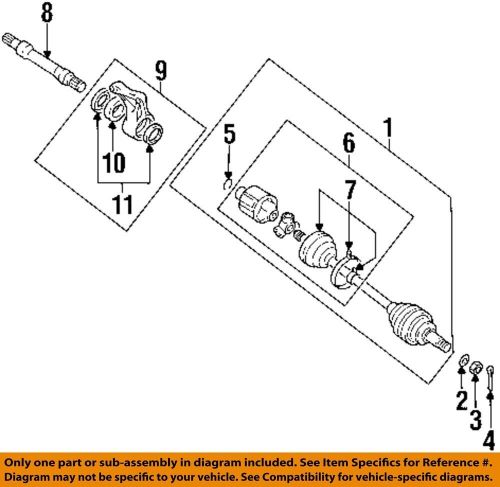 Chrysler oem drive-front suspension-axle assembly cotter pin mf472087