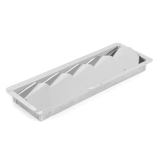 5 slots boat louver vent rectangle 316 stainless steel ventilation grille