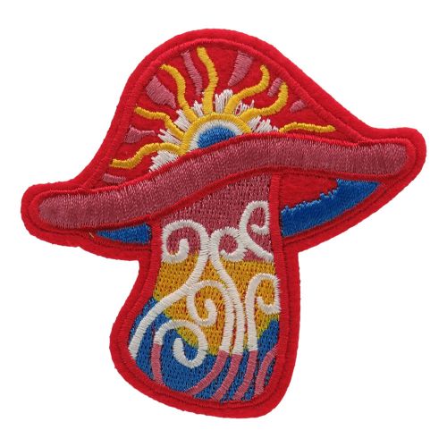 Patch patch psychedelic ironing patch trippy mushroom trip-