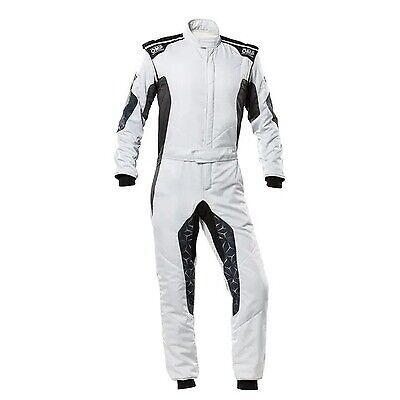 Omp racing, inc. tecnica hybrid overall f ia 8856-2018 gray / blac