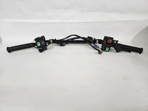 1999 arctic cat powder special 600 i efi handlebars grips warmers complete