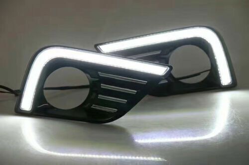 Led bumper fog lamps with turn signal lamps for nissan altima 2016 2017 2018