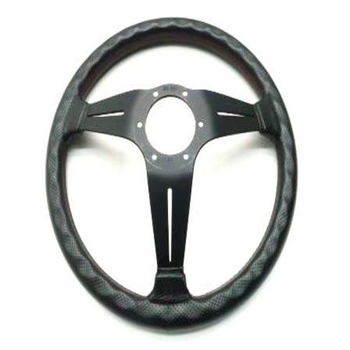 Nardi sport type rally red stitch deep cone 35cm steering wheel