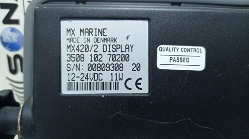 Mx 420 navigation system mx420/8 display 12-24vdc 11w