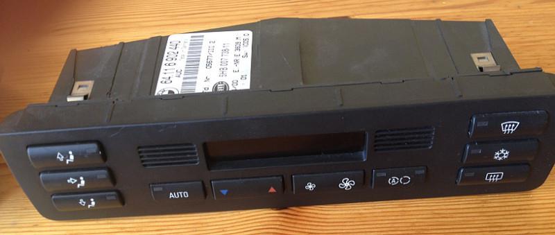 Bmw e46 genuine auto climate control unit 64116902440