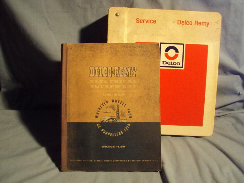 1977 delco remy service manual binder book full dr-324 handbook dealer