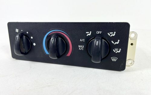 ✅99-04 ford f250 f350 a/c heater temperature climate control # f81h-19e764-a oem