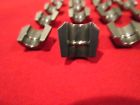 Del west  titanium  5/16&#034;  shoulder valve locks .495 long,-.05,  super 7, nascar