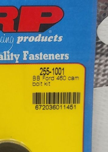 Arp 255-1001 ford cam bolt kit 3/8-16 302, 351w, 429, 460 1969 - up