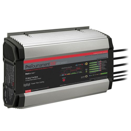 Promariner protournament 500 5-bank on-board marine battery charger 50a - 53505