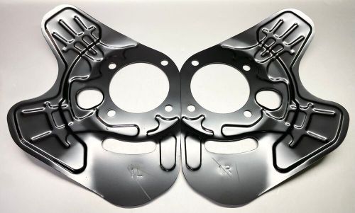 Nissan r35gt-r front brake baffle plate 2 sets oem genune parts free shipping