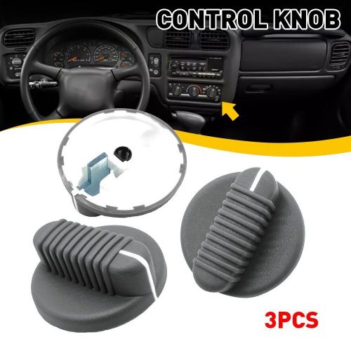 6pc car interior control climate knob ac fan heater for 98-05 gmc jimmy sonoma