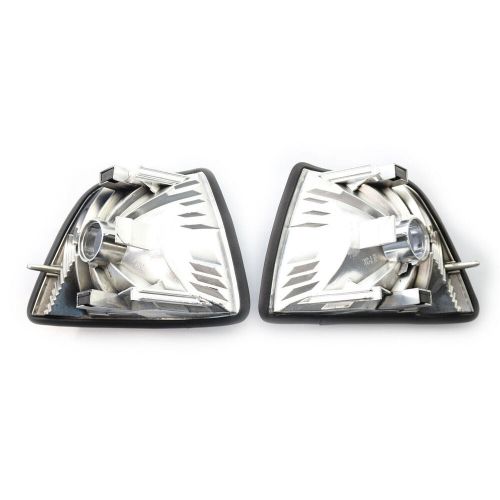 Front indicator light clear lens corner lamp for bmw e36 3-series 4d 1992-1998