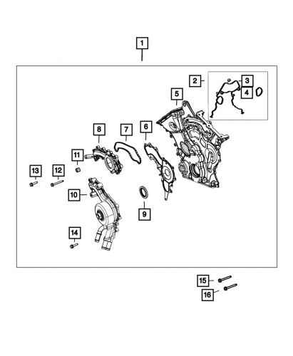 Genuine mopar coolant crossover 04893943ac