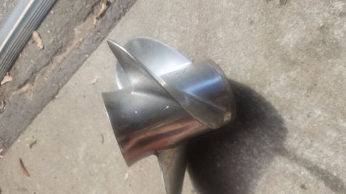 Honda bf75 bf90 bf115 16p stainless prop in  good condition