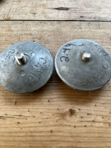 Rudder zincs anode camp r 1 pair! free shipping!