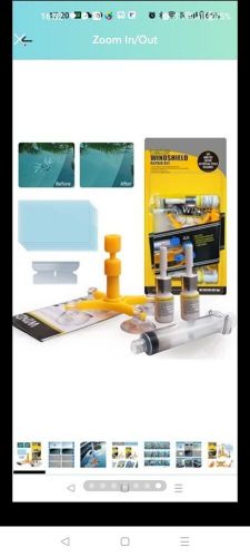 Windshield repair kit - windshield chip repair kit, glass repair kit with...