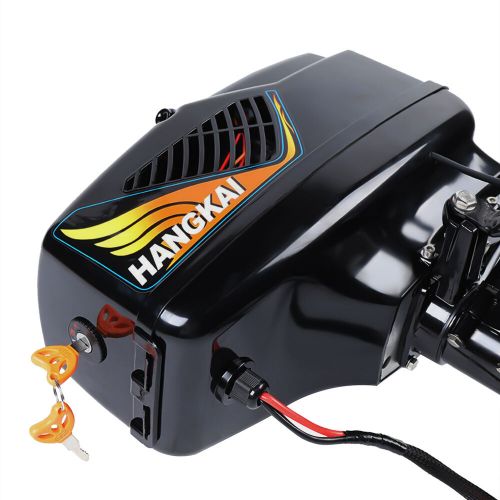 5hp 48v 1200w hangkai electric outboard trolling motor boat short shaft engine