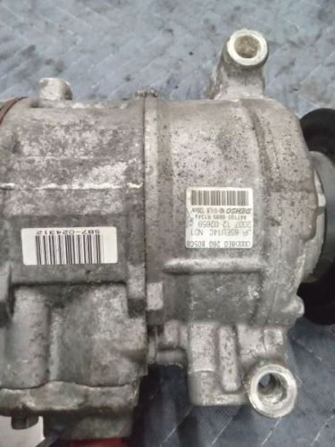 Ac compressor convertible fits 07-09 audi a4 2403977