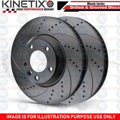 For vw transporter 2.0 tsi t5 drilled grooved front rear brake discs pads